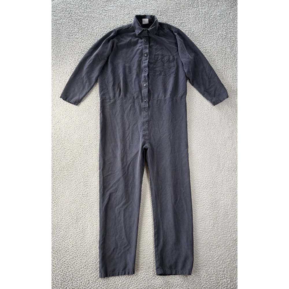 Baserange Hujui Jumpsuit Womens Small Faded Black Romper Utility